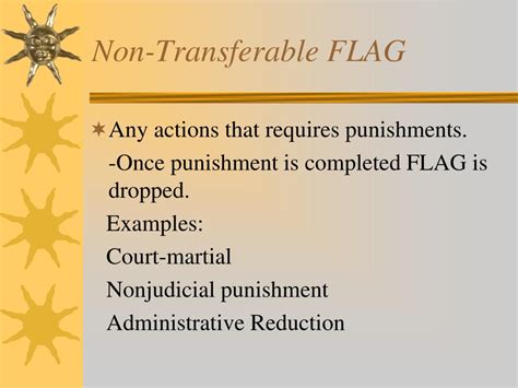 flag start with letter x|Suspension of Favorable Personnel Actions (Flag) .